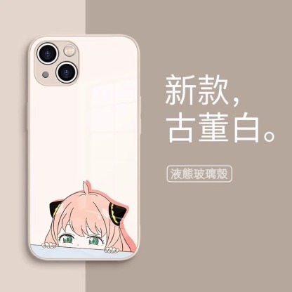 蘋果 系列間諜家家酒 液態玻璃防摔殼
