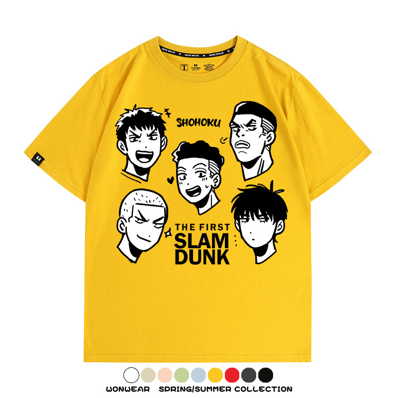 灌籃高手動漫周邊短袖T恤