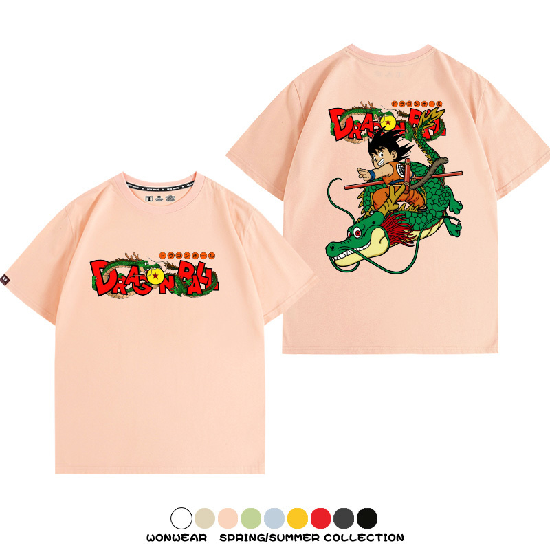七龍珠 動漫周邊寬鬆百搭純棉短袖t-shirt