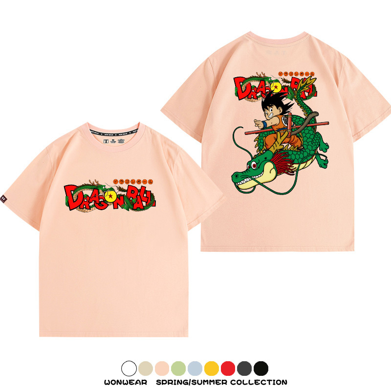 七龍珠 動漫周邊寬鬆百搭純棉短袖t-shirt