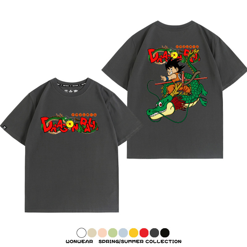 七龍珠 動漫周邊寬鬆百搭純棉短袖t-shirt