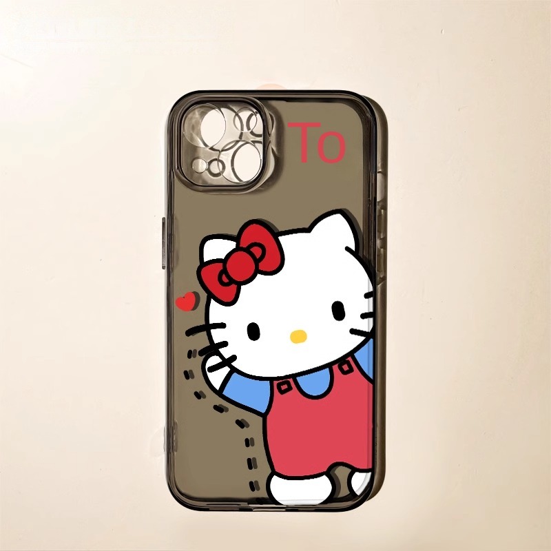 蘋果 系列凱蒂貓透明防摔軟殼