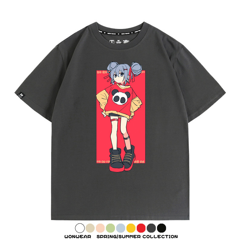 MIKU曲繪初音未來 親子情侶裝寬鬆短袖T