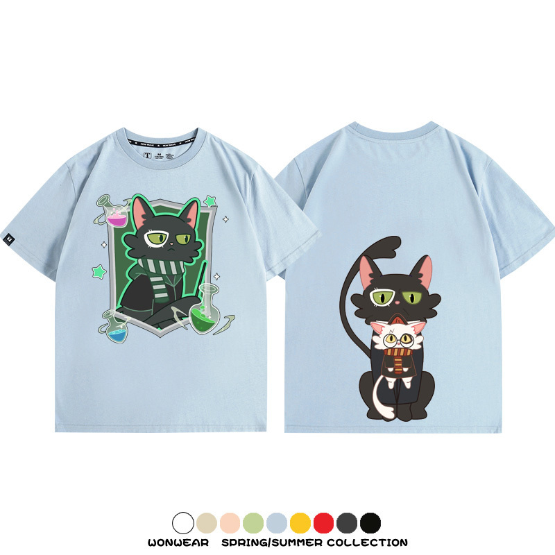 鈴芽之旅大臣聯名哈利波特 親子情侶裝寬鬆短袖T