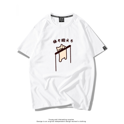 每日一貓 2024親子情侶男女同款 T恤