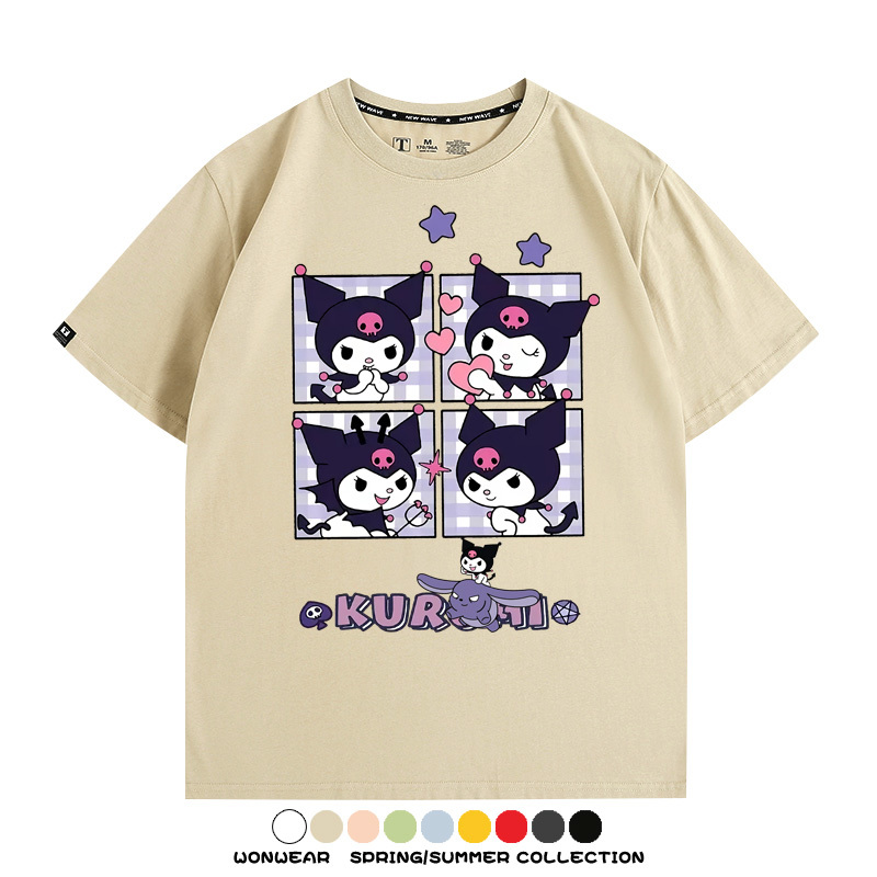 庫洛米三麗鷗卡通周邊短袖T恤
