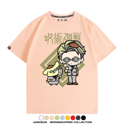 咒術迴戰聯名三麗鷗 親子情侶裝寬鬆短袖T