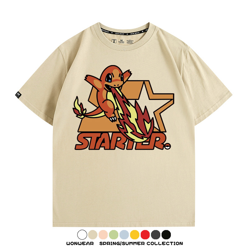 精靈寶可夢Q版動漫周邊短袖T恤