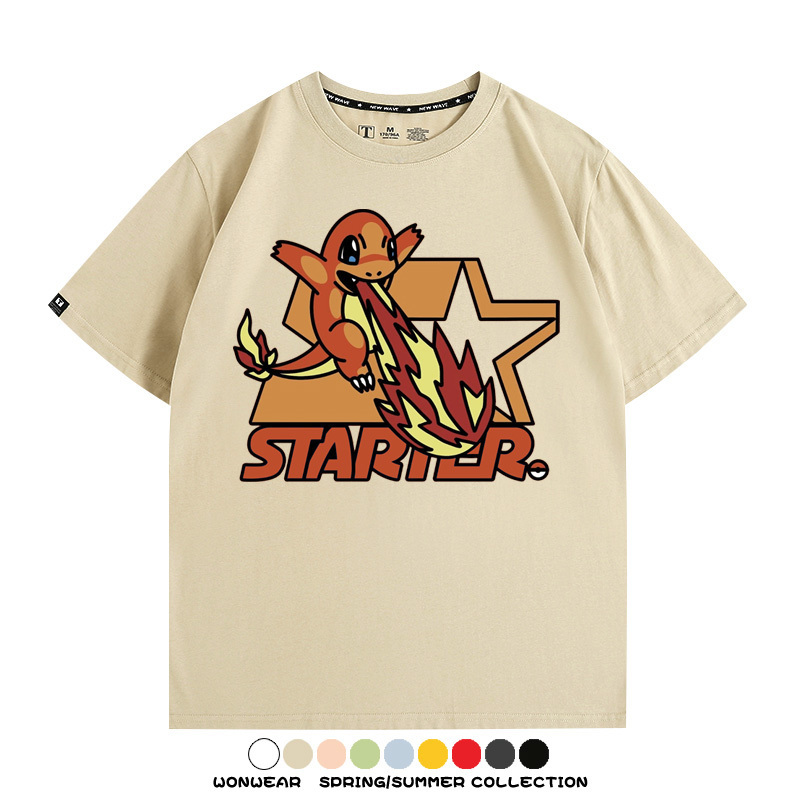 精靈寶可夢Q版動漫周邊短袖T恤