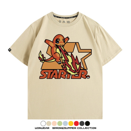 精靈寶可夢Q版動漫周邊短袖T恤