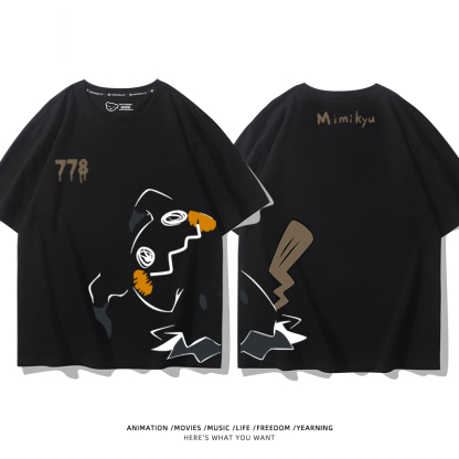 寶可夢 2024親子情侶男女同款 T恤