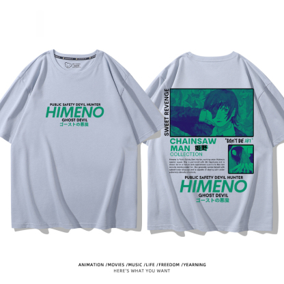 鏈鋸人 2024親子情侶男女同款 T恤
