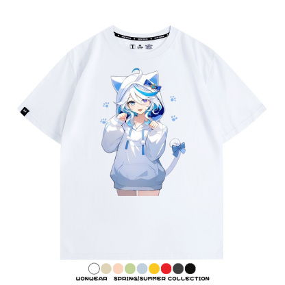 原神芙寧娜 親子情侶裝寬鬆短袖T