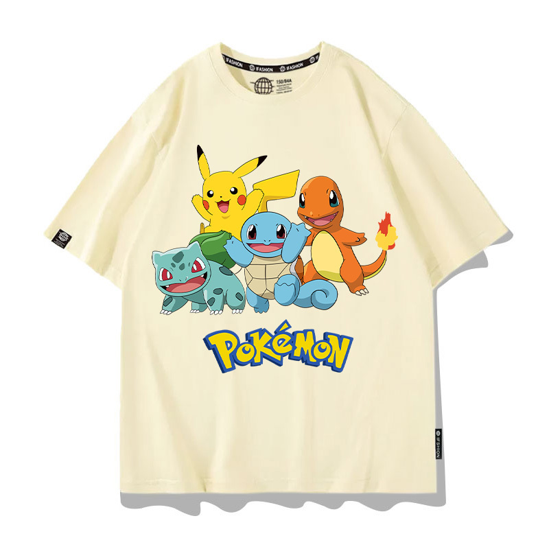 精靈寶可夢 2024親子情侶男女同款 T恤