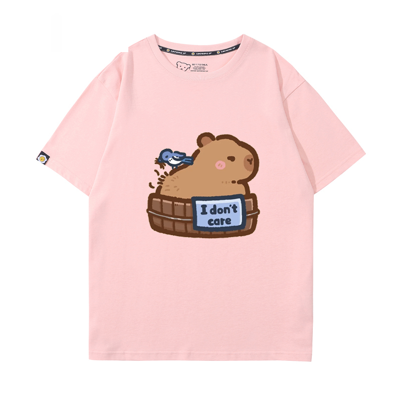 卡皮巴拉 2024親子情侶男女同款 T恤
