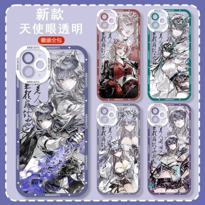 蘋果 系列明日方舟天使眼透明防摔軟殼