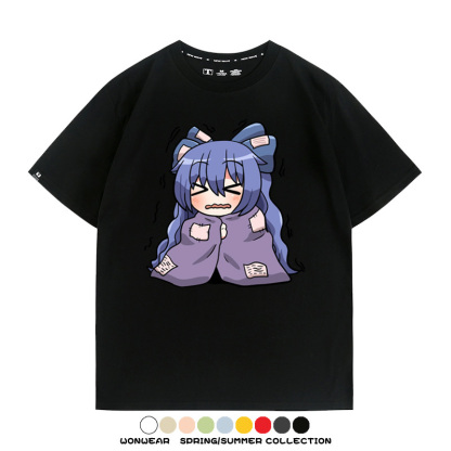 東方project憑依華 親子情侶裝寬鬆短袖T