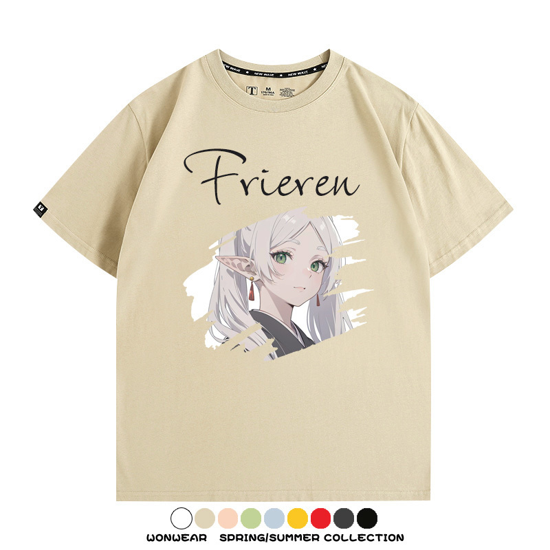 葬送的芙莉蓮Frieren 親子情侶裝寬鬆短袖T