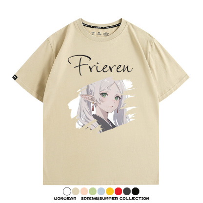 葬送的芙莉蓮Frieren 親子情侶裝寬鬆短袖T