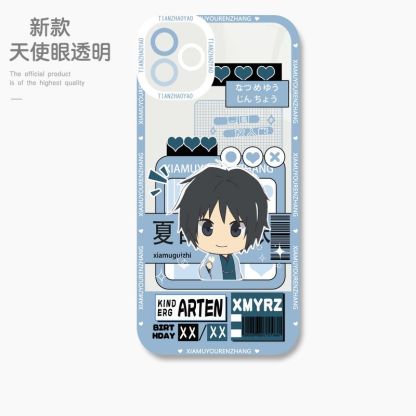 蘋果 系列夏目友人帳 天使眼透明防摔軟殼