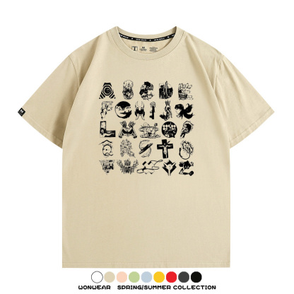 米山舞EVA聯名真希波同款短袖動漫二次元青少年男百搭夏季純棉T恤