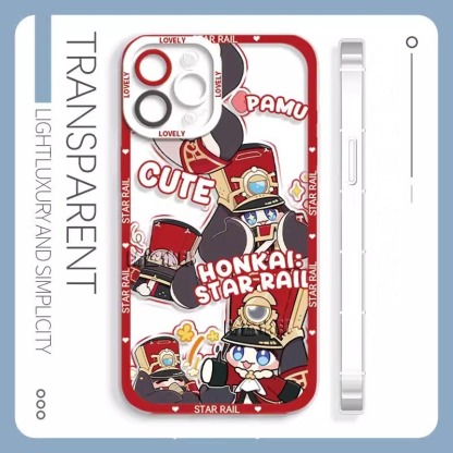 蘋果 系列崩壞星穹鐵道 天使眼透明防摔軟殼