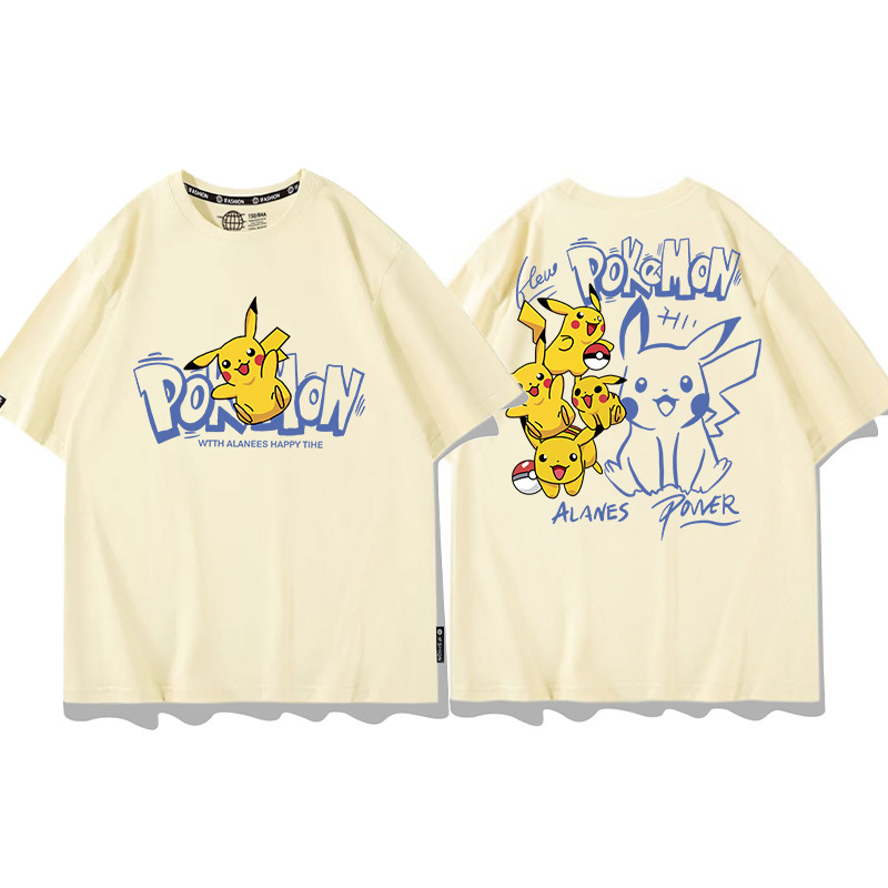 精靈寶可夢 2024親子情侶男女同款 T恤