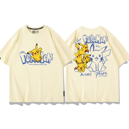 精靈寶可夢 2024親子情侶男女同款 T恤