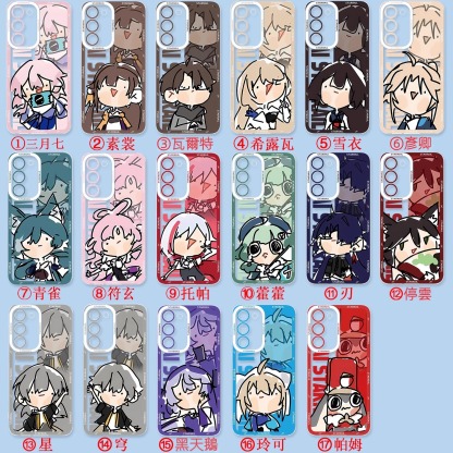 三星 系列星穹鐵道天使眼透明防摔軟殼