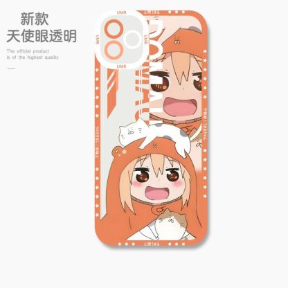 蘋果 系列乾物妹小埋天使眼透明防摔軟殼