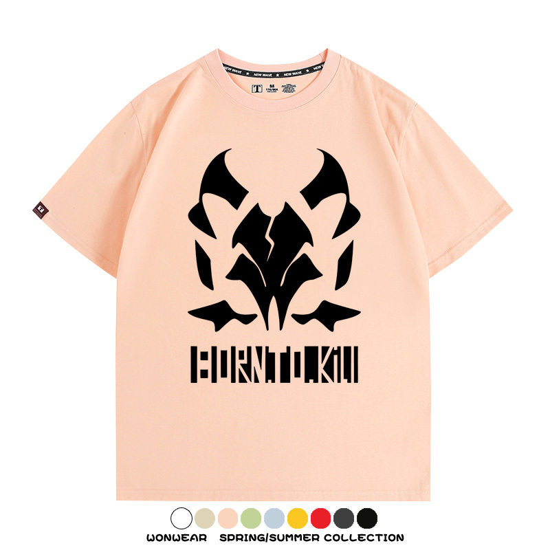 蔚藍檔案鬼方佳代子遊戲周邊短袖T恤