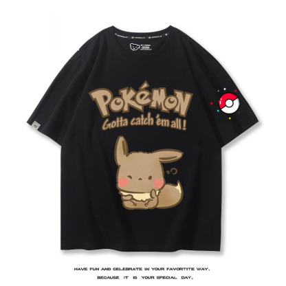Q版精靈寶可夢 2024親子情侶男女同款 T恤
