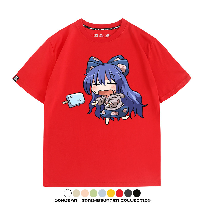 東方project憑依華 親子情侶裝寬鬆短袖T
