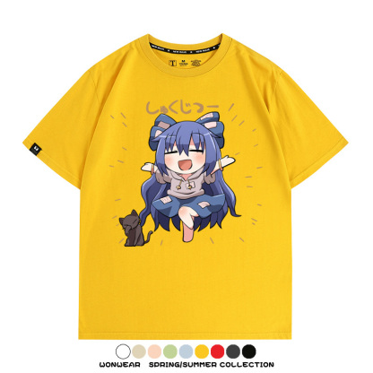 東方project憑依華 親子情侶裝寬鬆短袖T