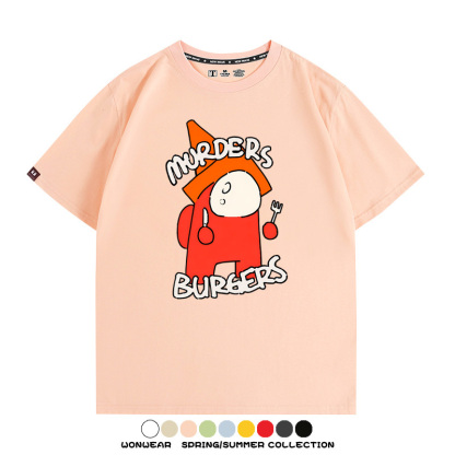 孤獨搖滾動漫山田涼同款卡通印花短袖二次元周邊T恤夏季純棉百搭