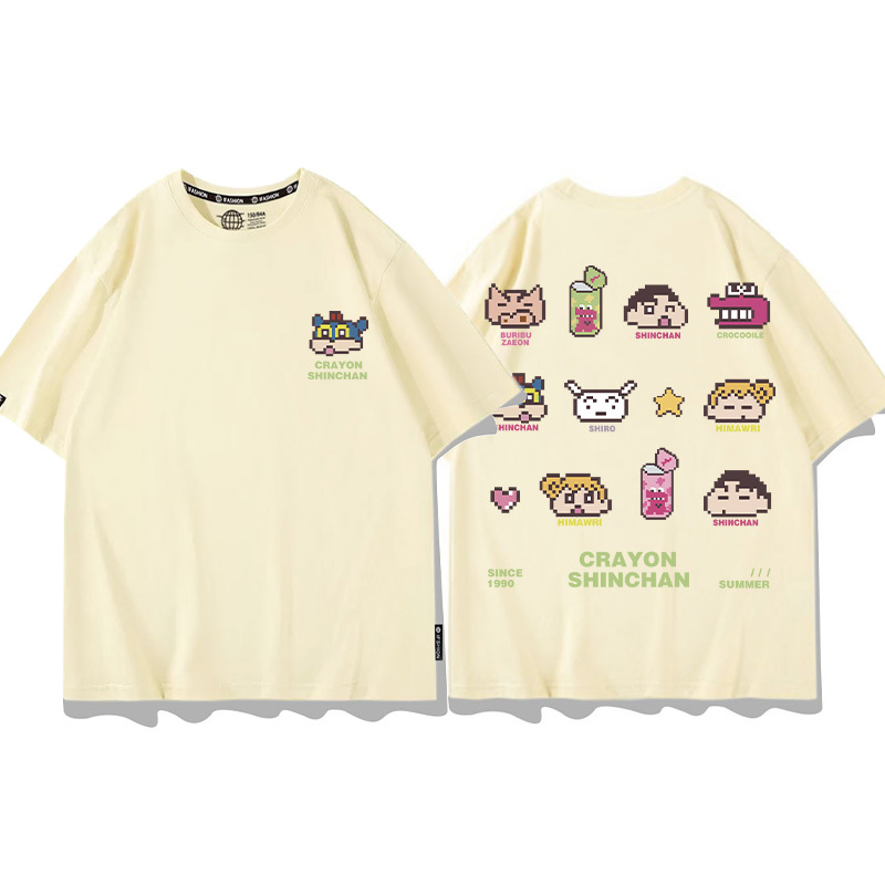 蠟筆小新 2024親子情侶男女同款 T恤