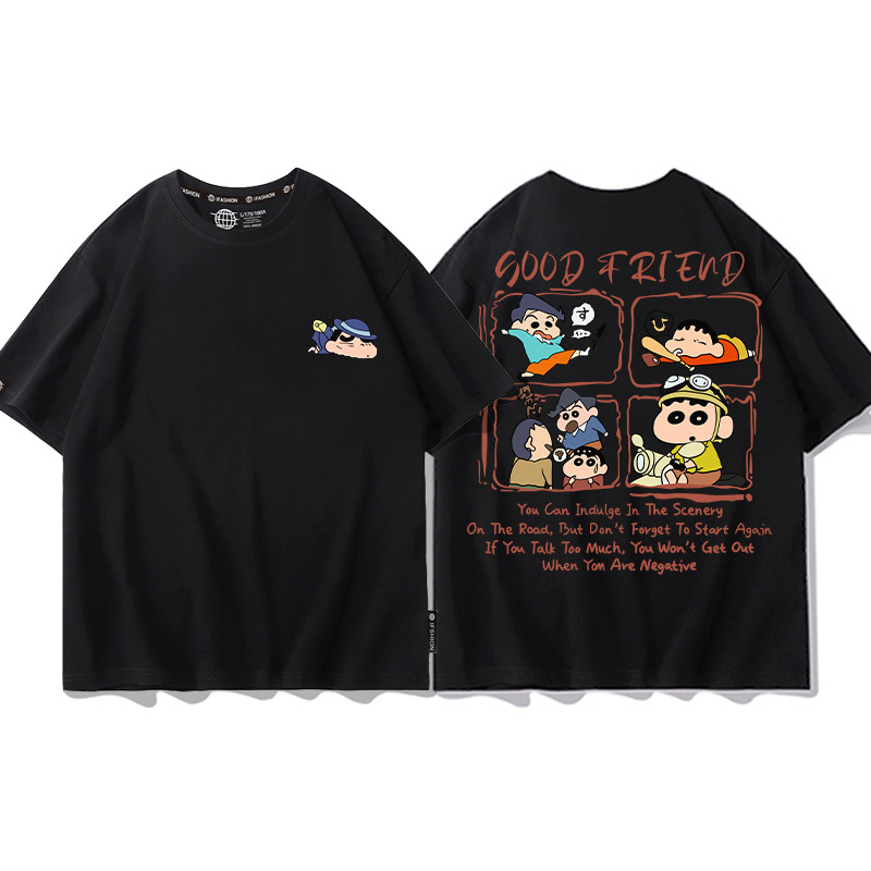 蠟筆小新 2024親子情侶男女同款 T恤