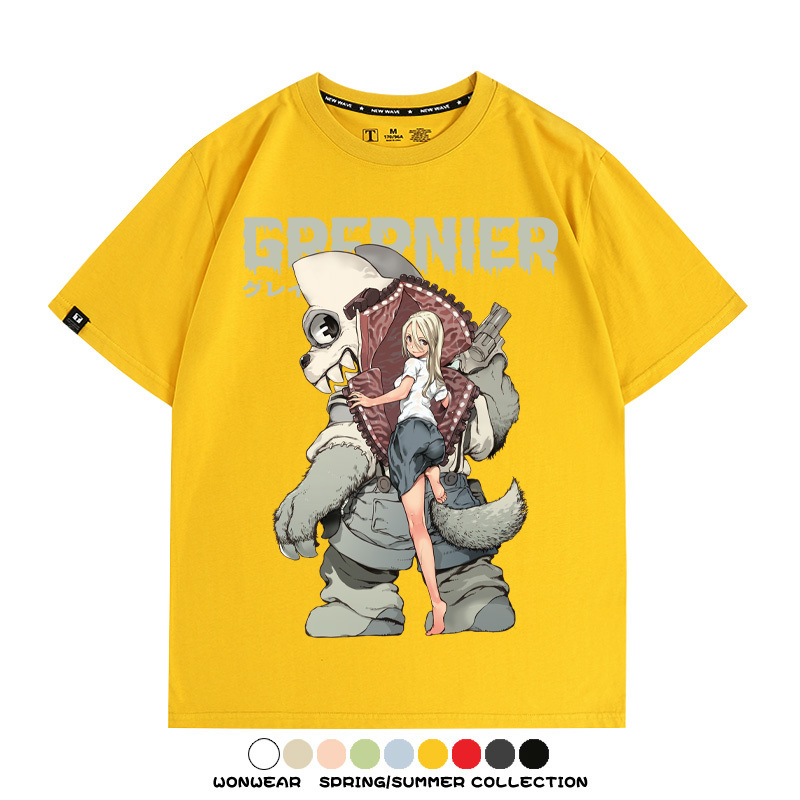 格萊普尼爾動漫周邊短袖T恤