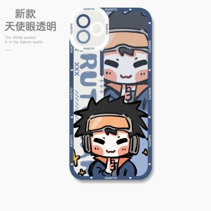 蘋果 系列Q版火影忍者天使眼透明防摔軟殼