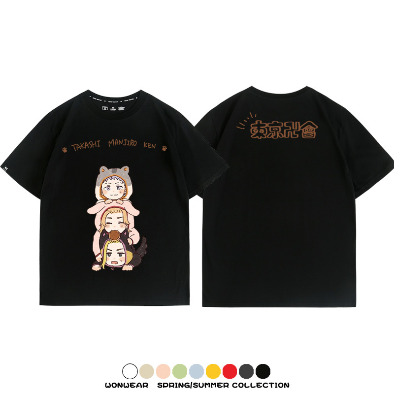 東京卍復仇者聯名 親子情侶裝寬鬆短袖T