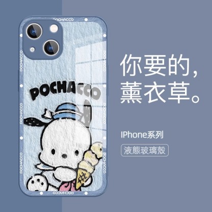 蘋果 系列帕恰狗 液態玻璃防摔殼
