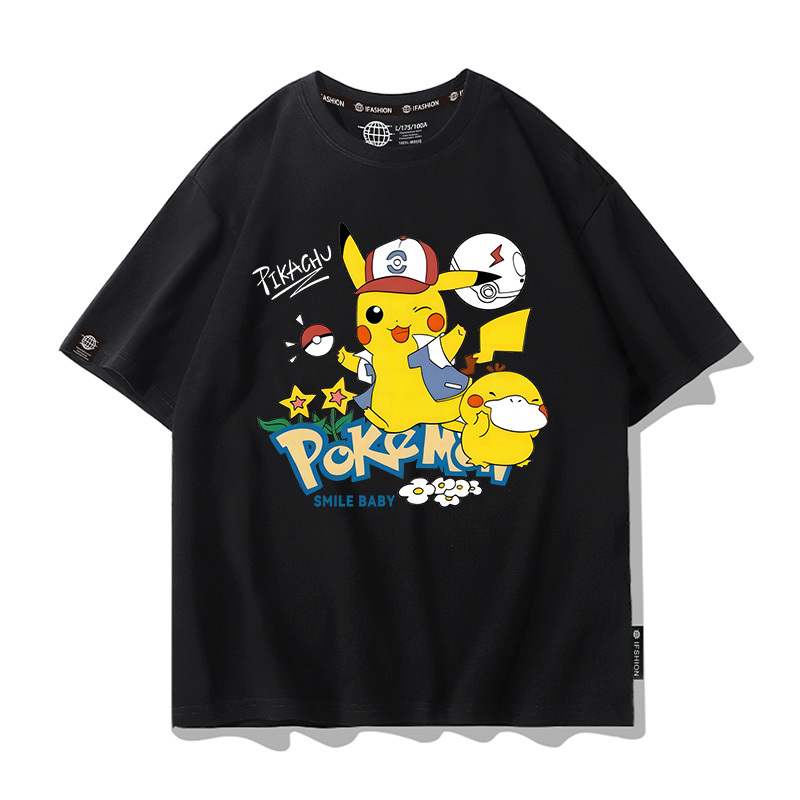 精靈寶可夢 2024親子情侶男女同款 T恤