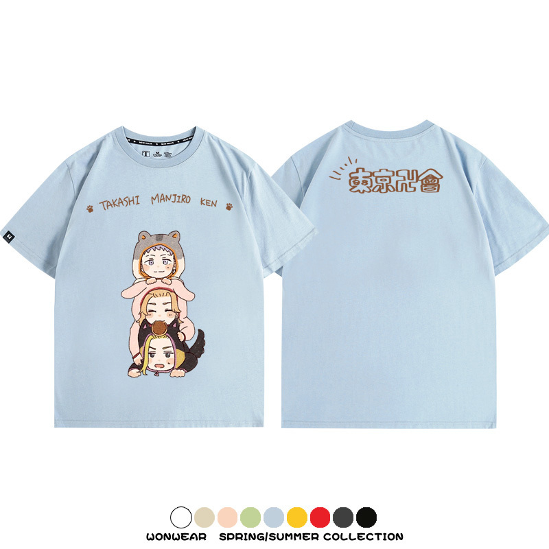 東京卍復仇者聯名 親子情侶裝寬鬆短袖T