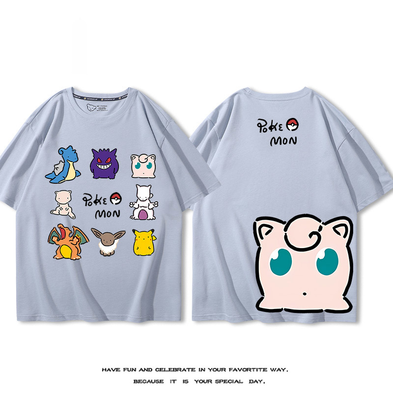 精靈寶可夢 2024親子情侶男女同款 T恤