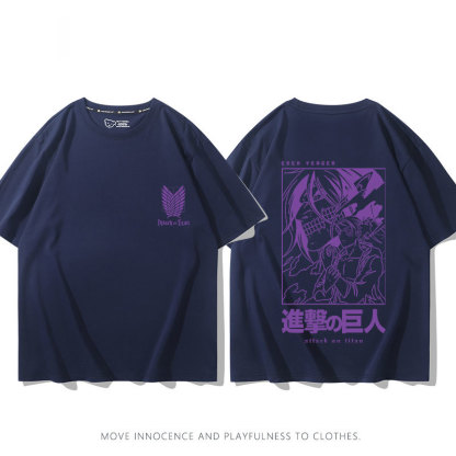 進擊的巨人 2024親子情侶男女同款 T恤