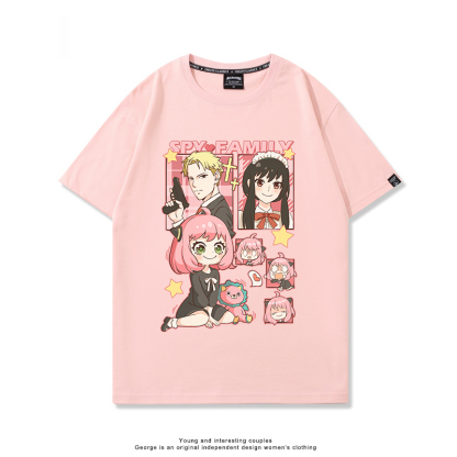 間諜家家酒 2024親子情侶男女同款 T恤