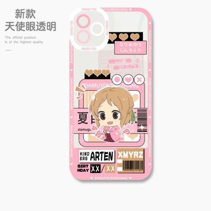 蘋果 系列夏目友人帳 天使眼透明防摔軟殼