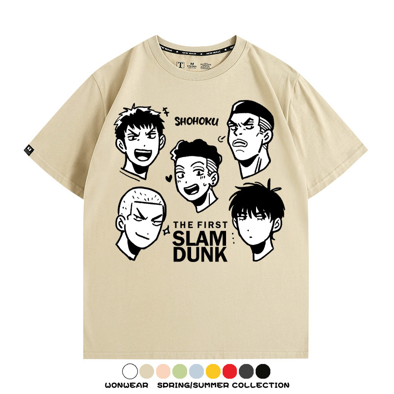 灌籃高手動漫周邊短袖T恤
