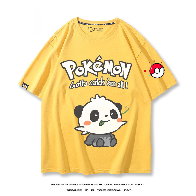 Q版精靈寶可夢 2024親子情侶男女同款 T恤