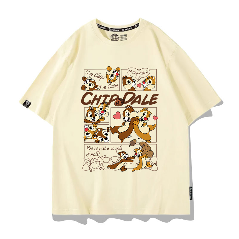 奇奇蒂蒂 2024親子情侶男女同款 T恤